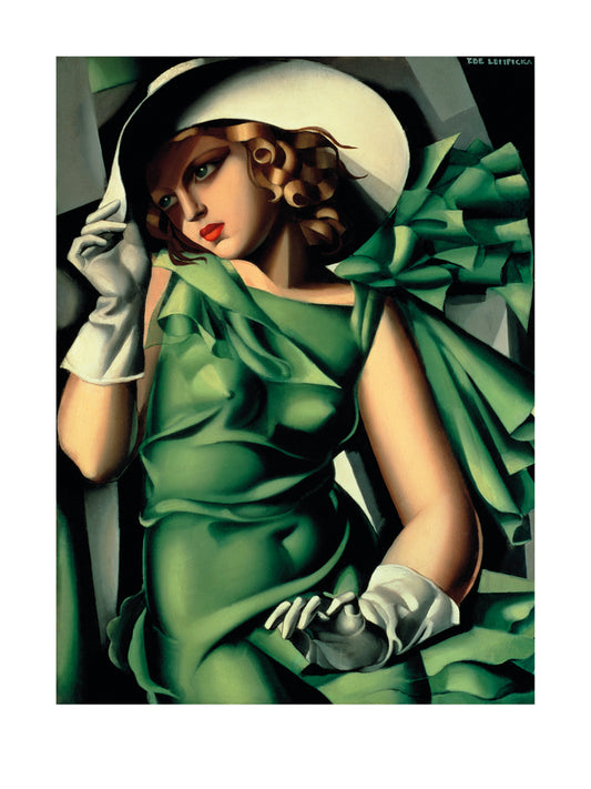 Young Lady With Gloves