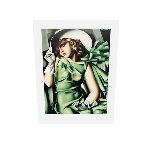 Young Lady With Gloves